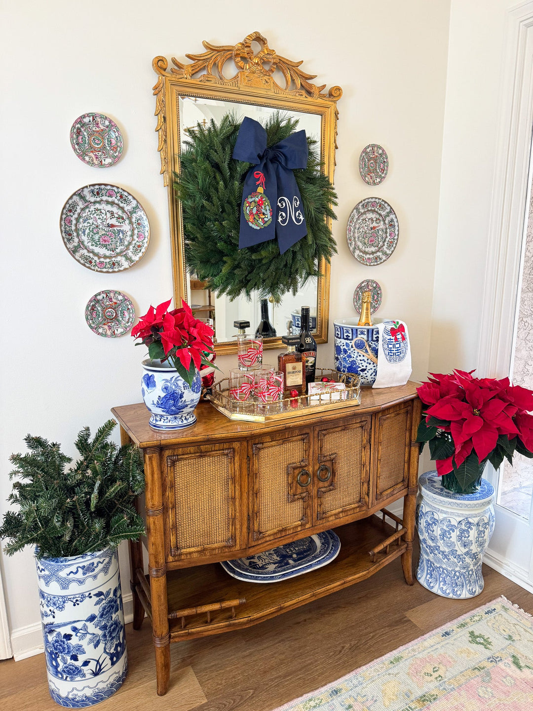 Gathered Manor Christmas Decor