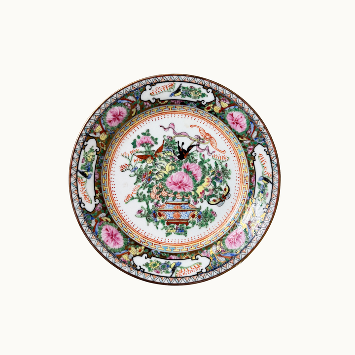 Vintage Famille Rose 7" Plates