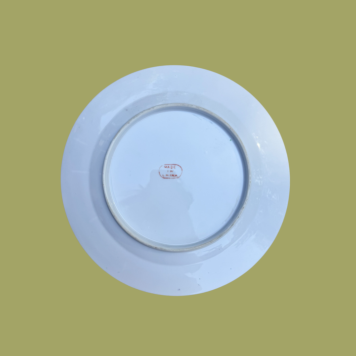 Large Rose Canton Plate