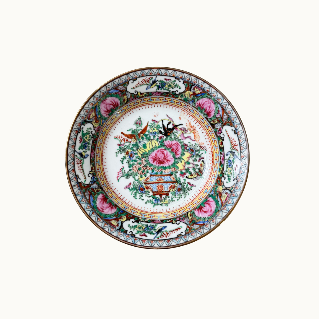 Vintage Famille Rose Small Bowls