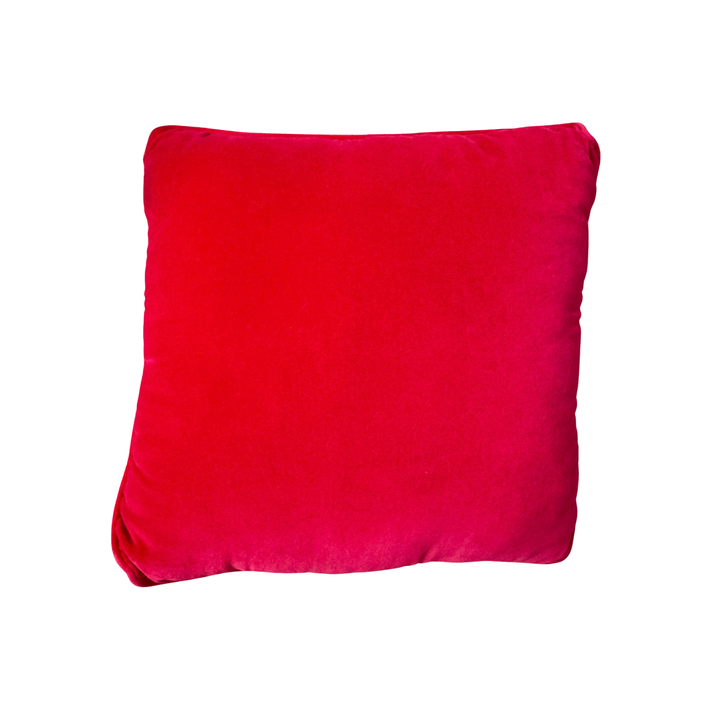 Vintage Candy Cane Needlepoint Pillow