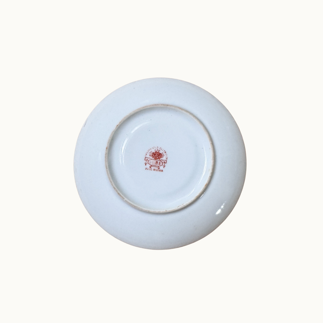 Vintage Famille Rose Saucers