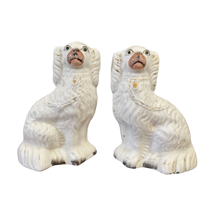 Pair of Antique Staffordshire Dogs