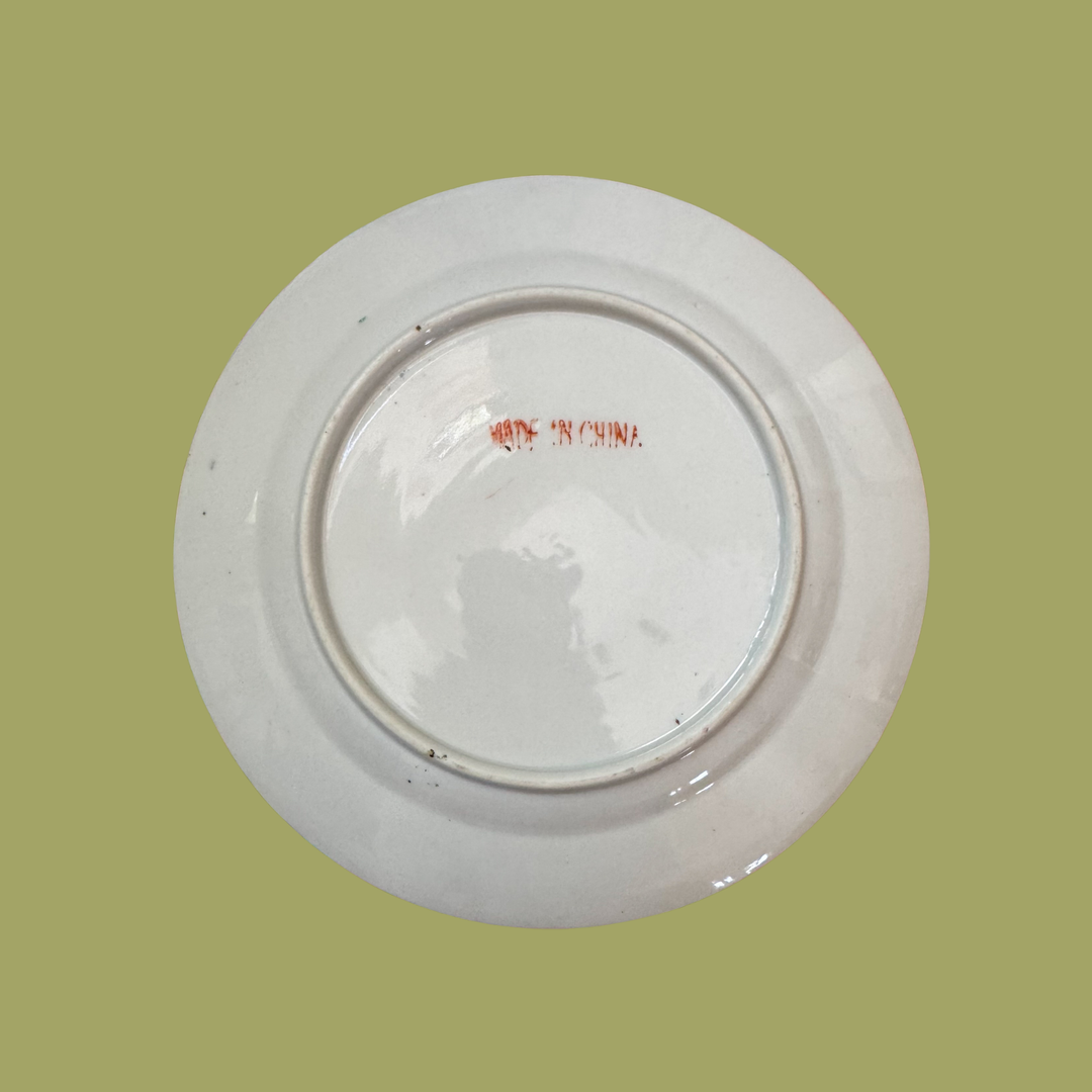 Antique Rose Medallion Plate - Sold Individually