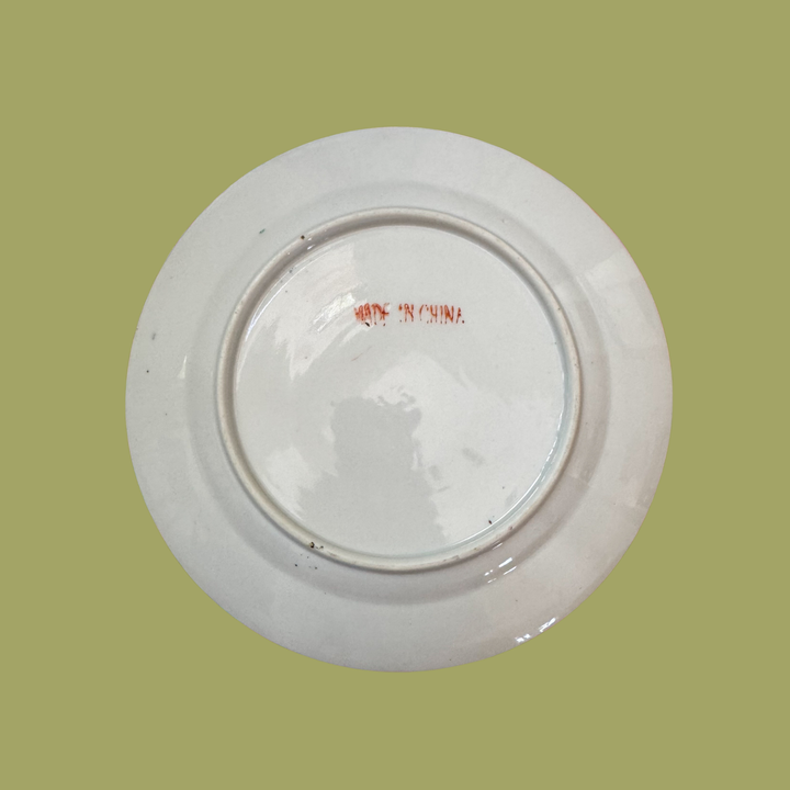 Antique Rose Medallion Plate - Sold Individually