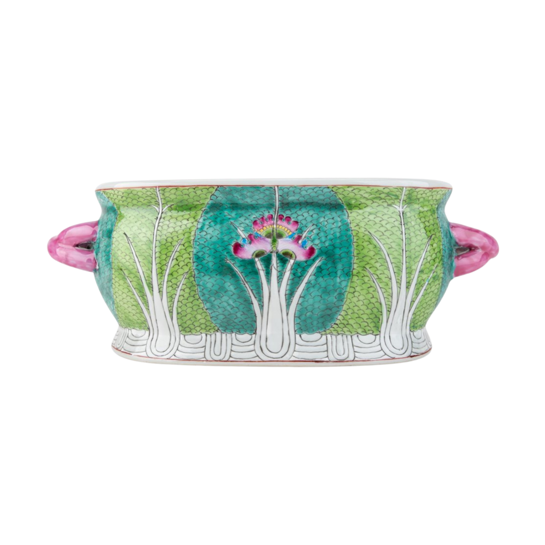 Bok Choy Footbath Planter