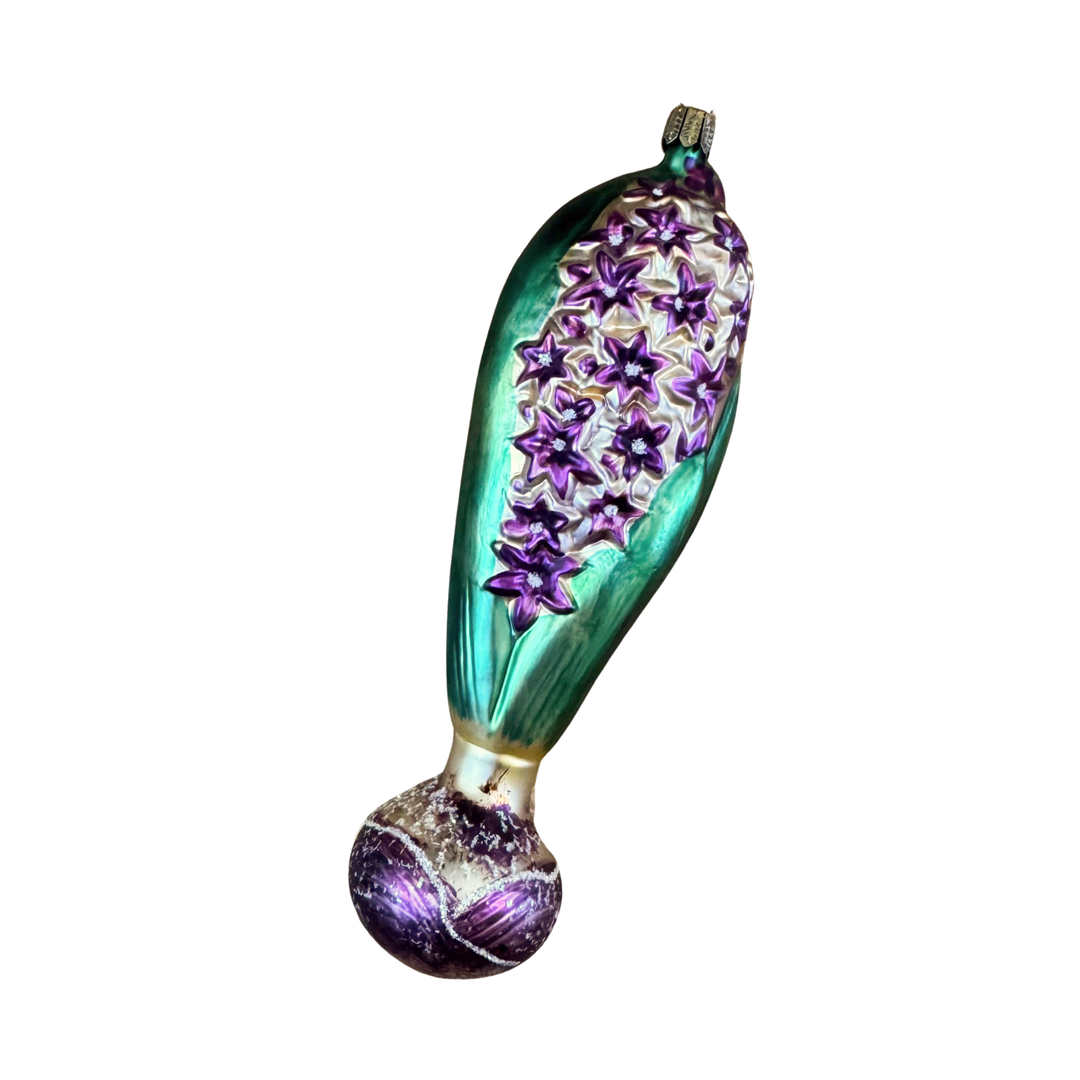 Vintage Hyacinth Ornament by Smith & Hawken