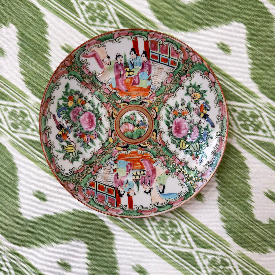 7" Rose Medallion Plates 