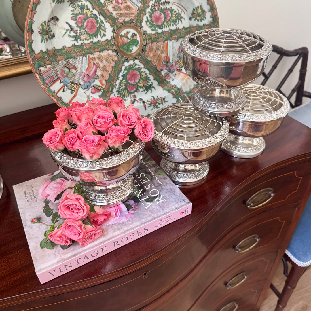 Large English Rose Bowl - Classic Style