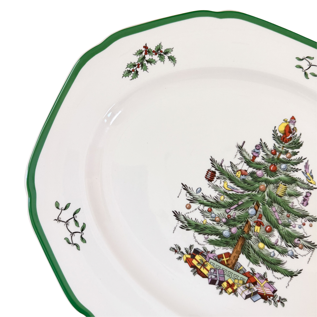 Vintage Spode Christmas Tree Large Platter