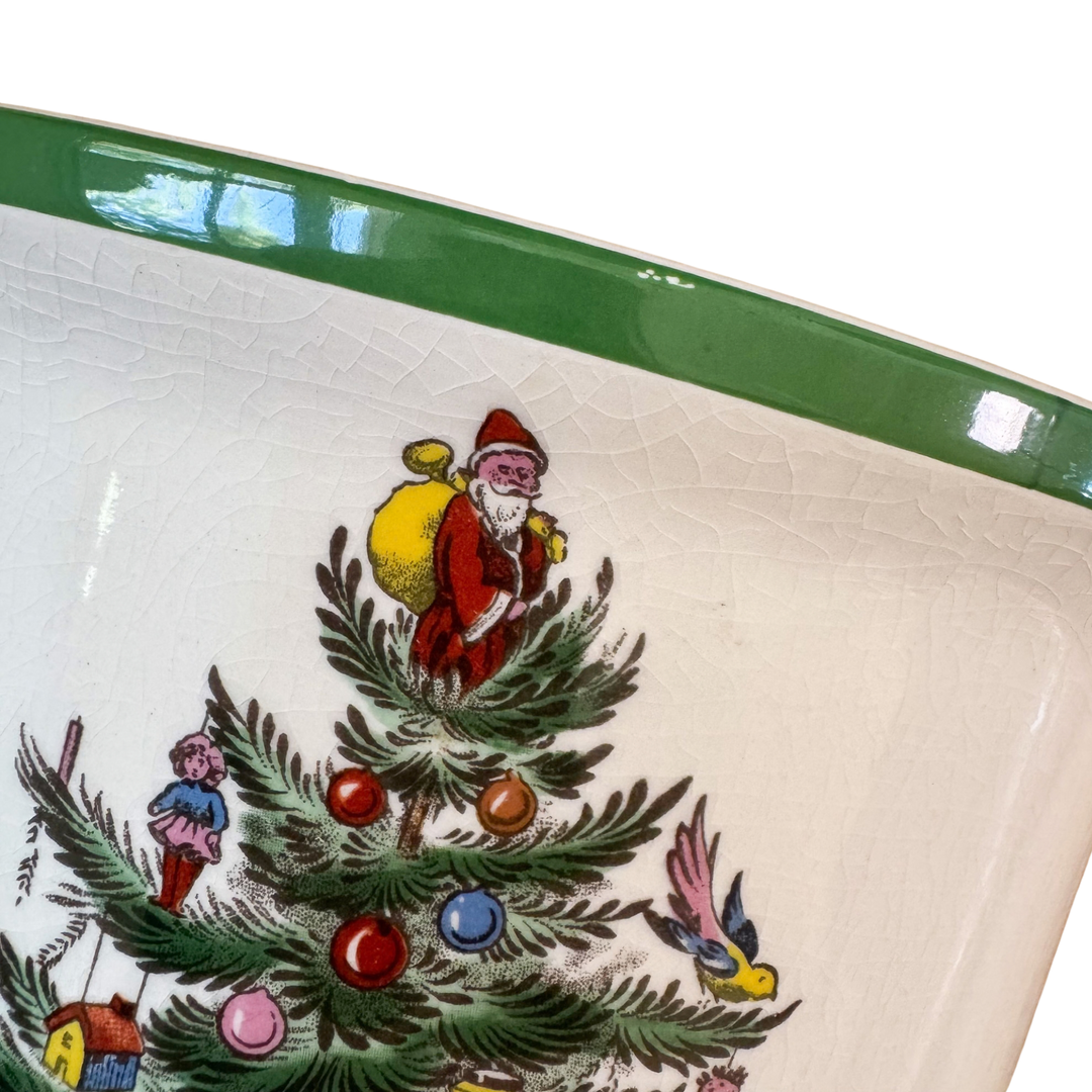 Vintage Spode Christmas Tree Planter
