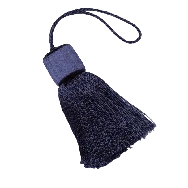 Gathered Manor Tassel - Navy