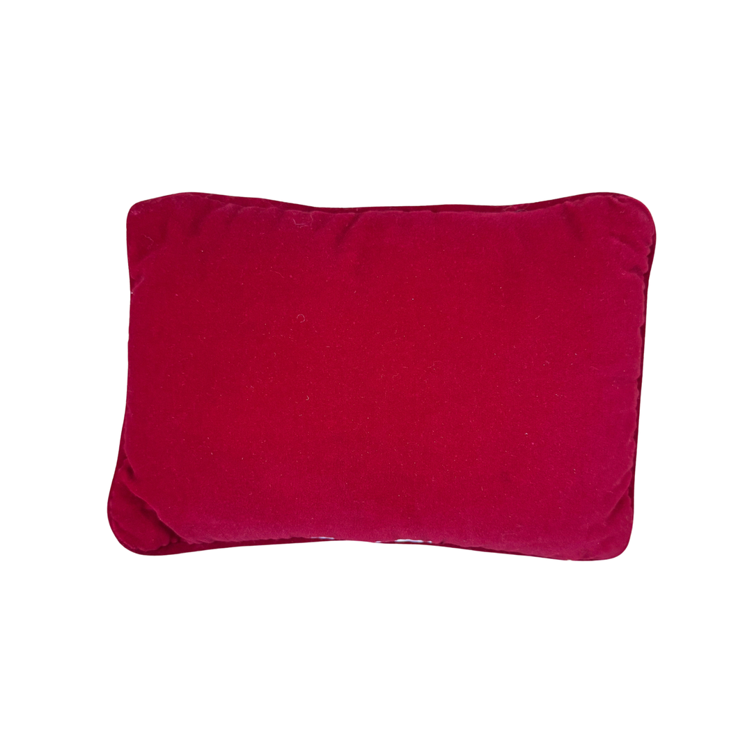 HO! HO! HO! Needlepoint Pillow