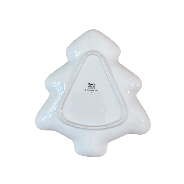 Vintage Spode Christmas Tree Shaped Dish