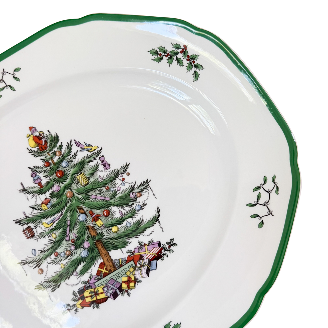 Vintage Spode Christmas Tree Large Platter