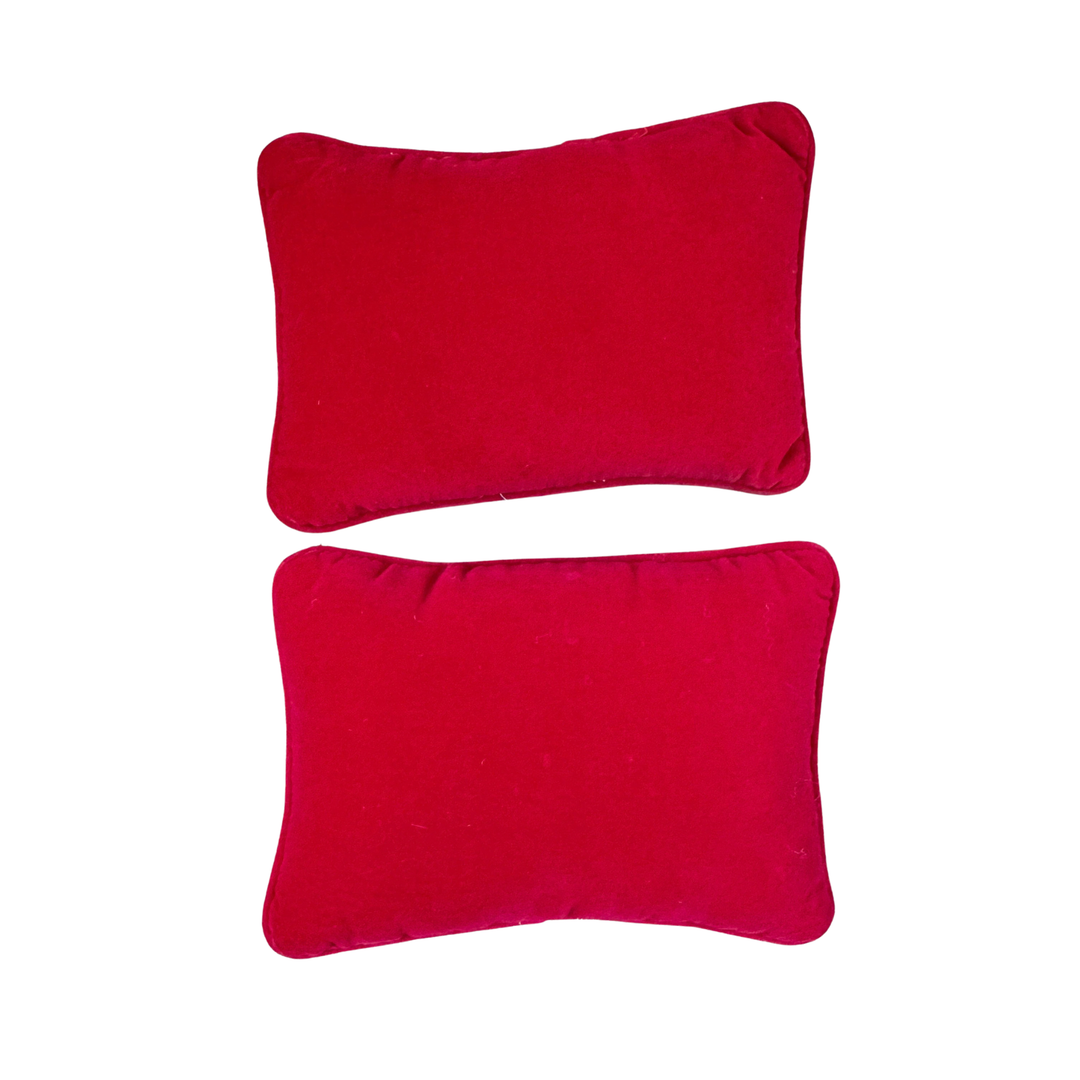 I Believe In Santa Claus Needlepoint Pillow