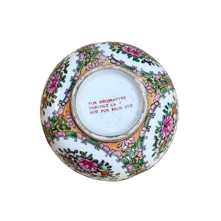 Vintage Rose Canton Petite Bowl