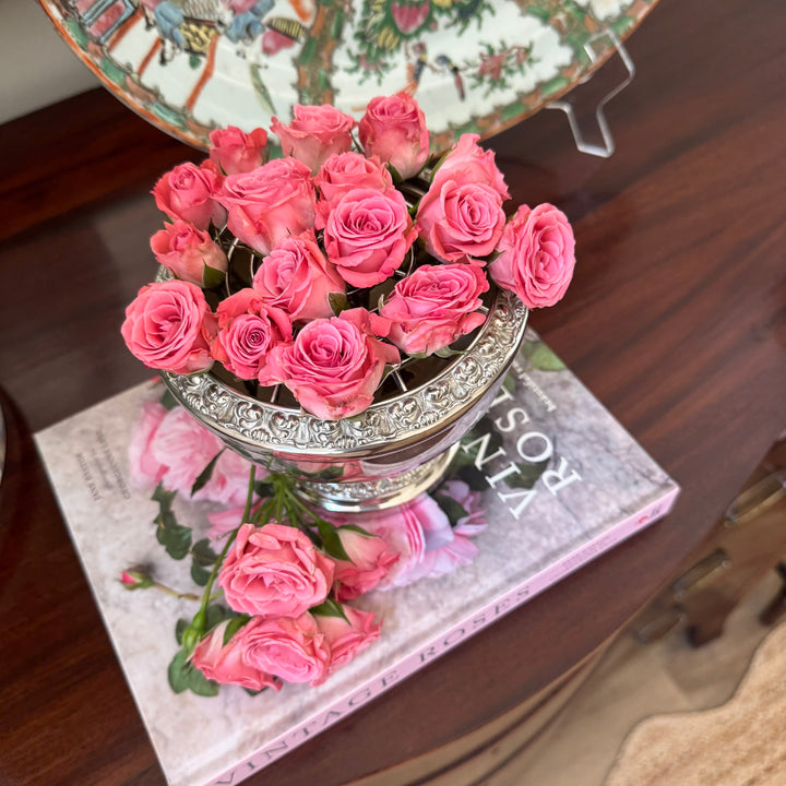 Large English Rose Bowl - Classic Style