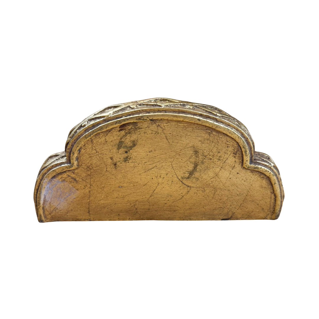 Vintage Pair of Gilt Wood Wheat Wall Sconces