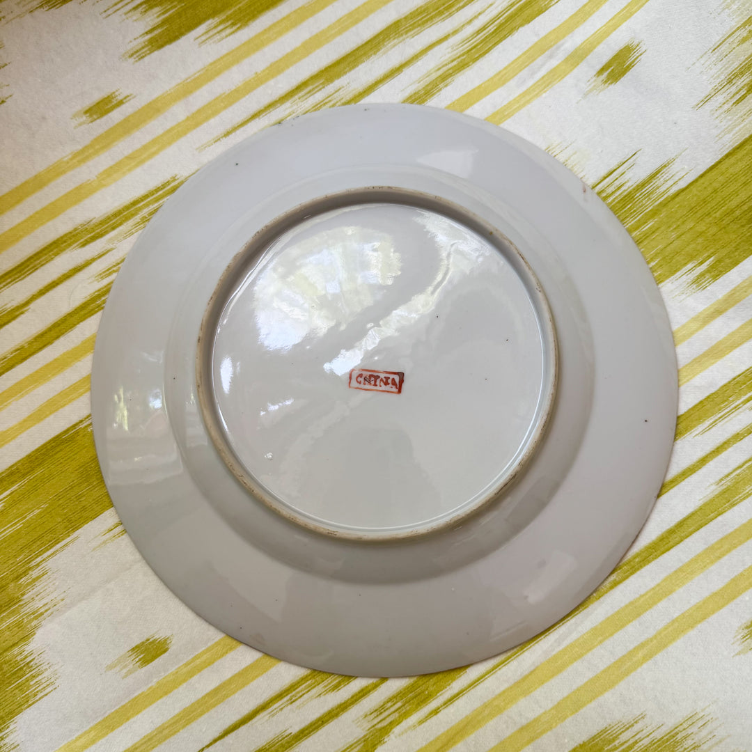 Antique Rose Canton Plate