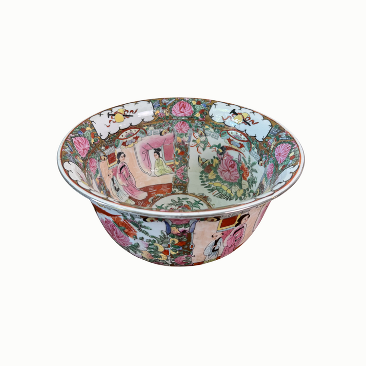 Vintage Rose Medallion Bowl