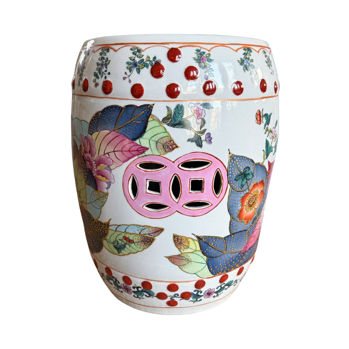 Tobacco Leaf Garden Stool
