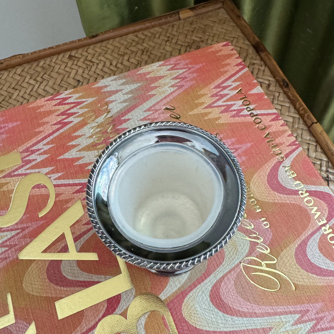 Vintage Mini Urn with Lion Handles