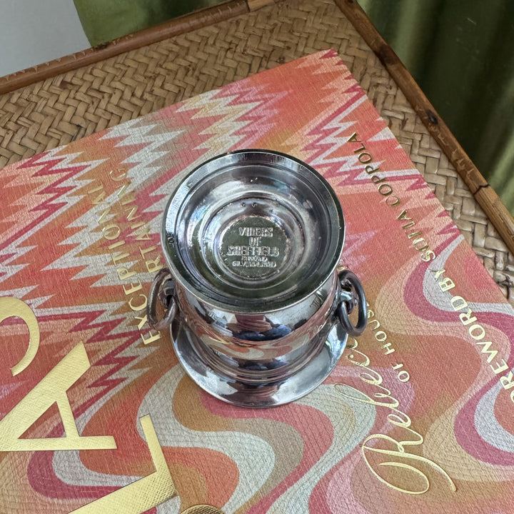 Vintage Mini Urn with Lion Handles