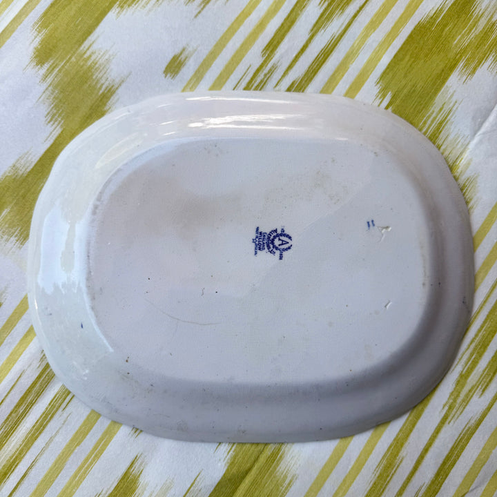 Vintage Blue Willow Platter