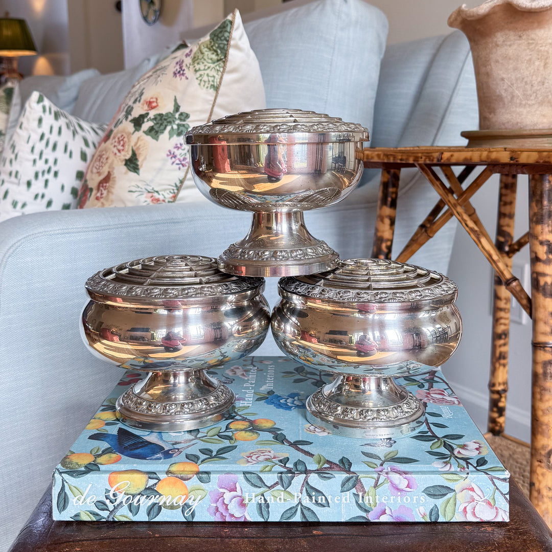 Large English Rose Bowl