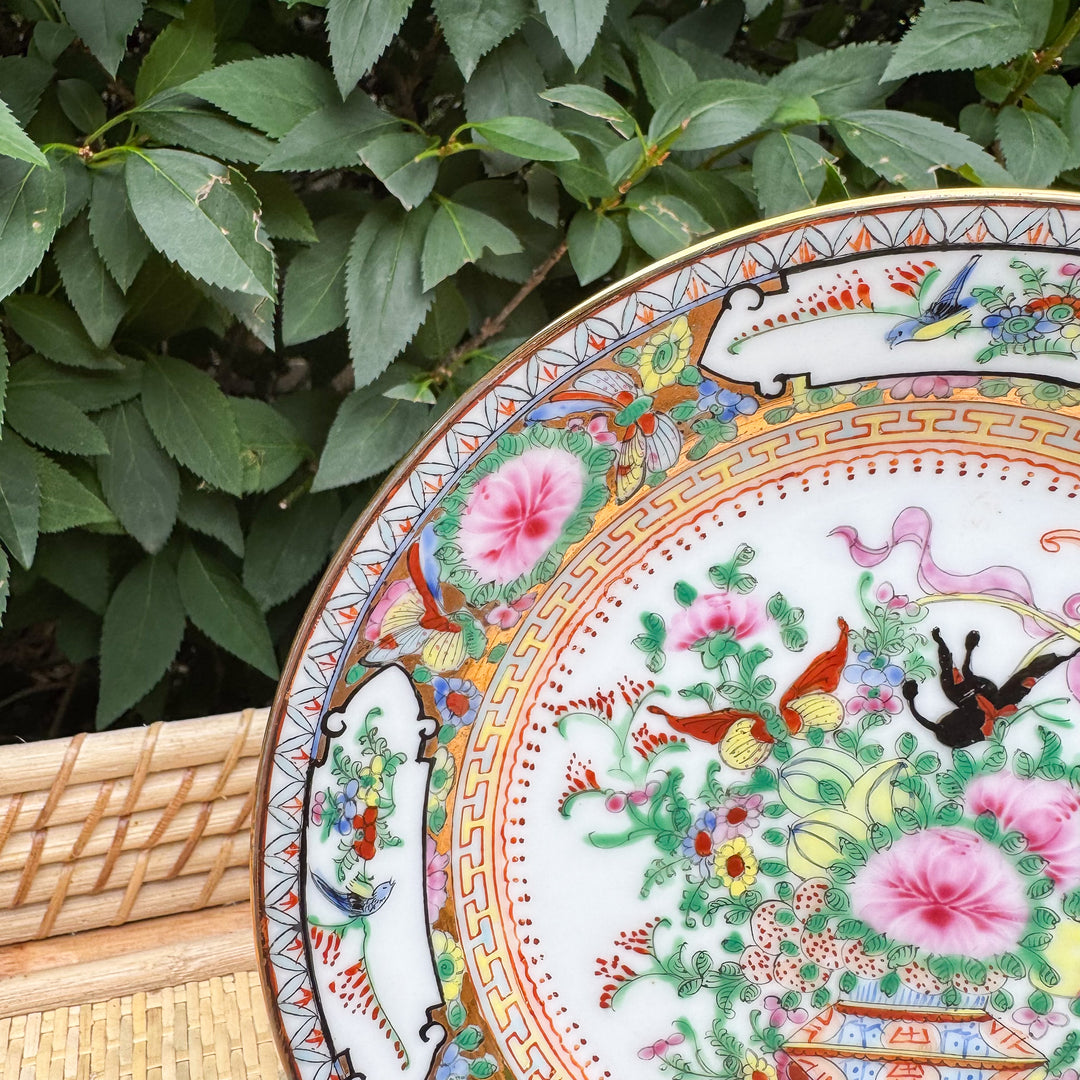 Vintage Famille Rose Plates