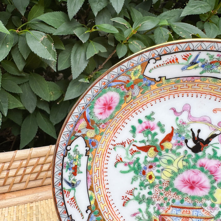 Vintage Famille Rose Plates