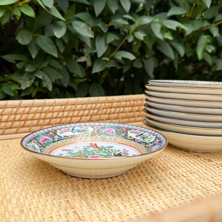 Vintage Famille Rose Small Bowls
