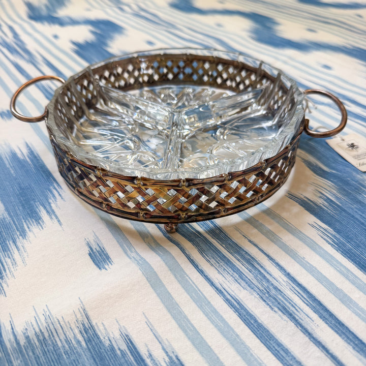 Vintage International Silver Company Divided Serving Dish