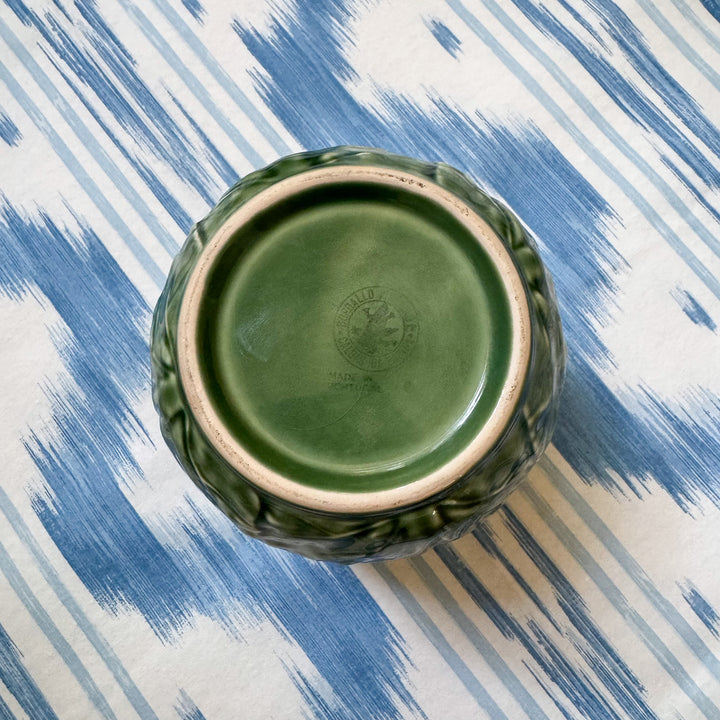 Vintage Bordallo Pinheiro Cabbage Green Utensil Holder