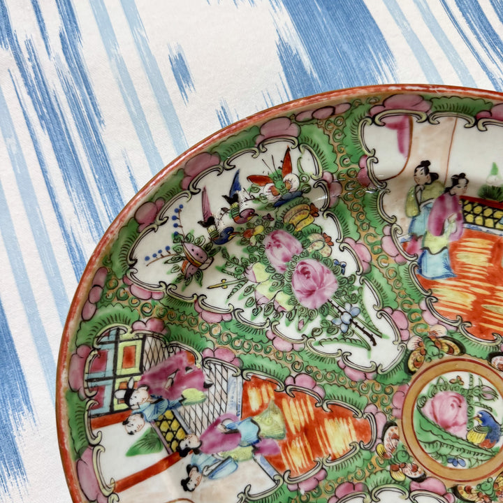 Antique Rose Medallion Platter