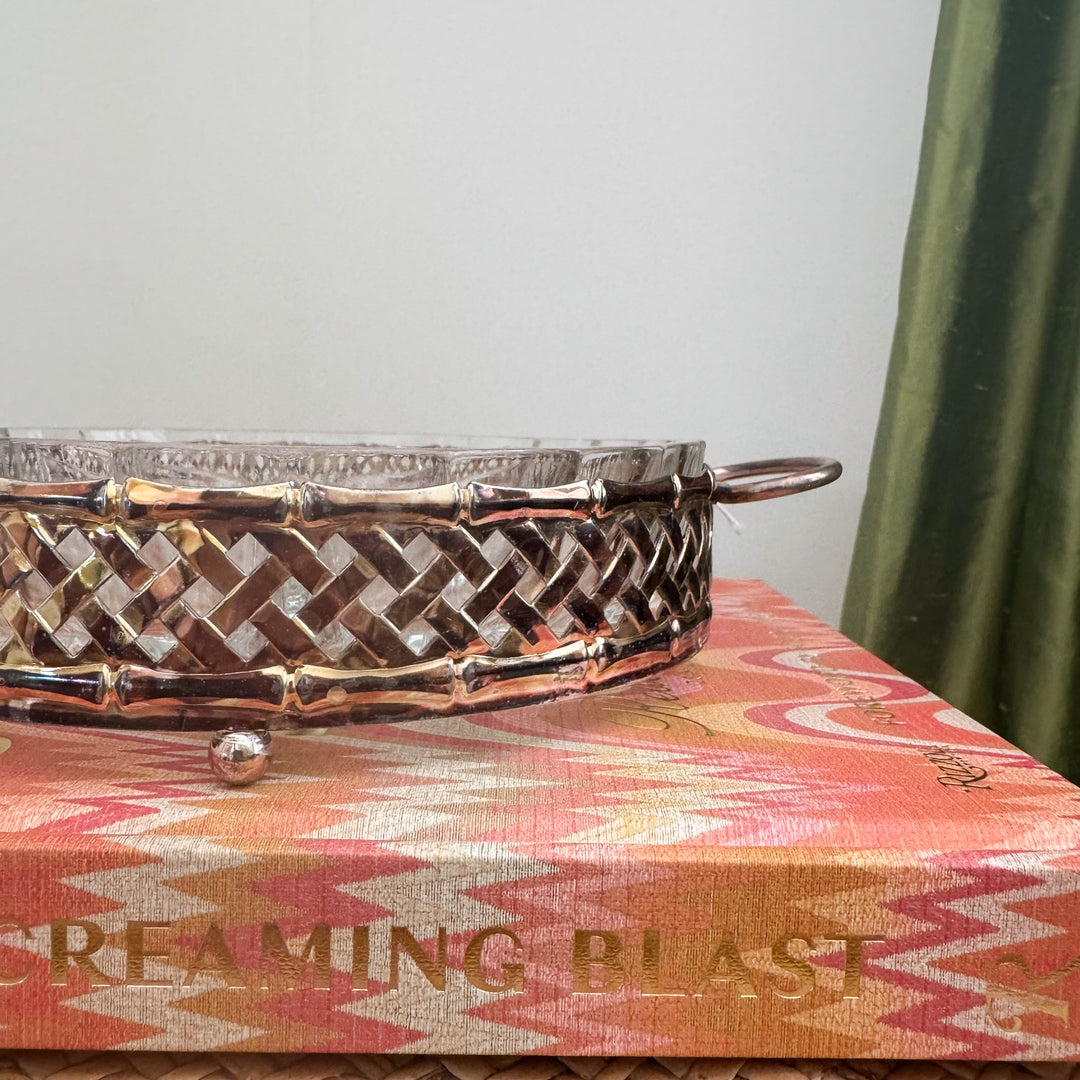 Vintage International Silver Company Divided Serving Dish