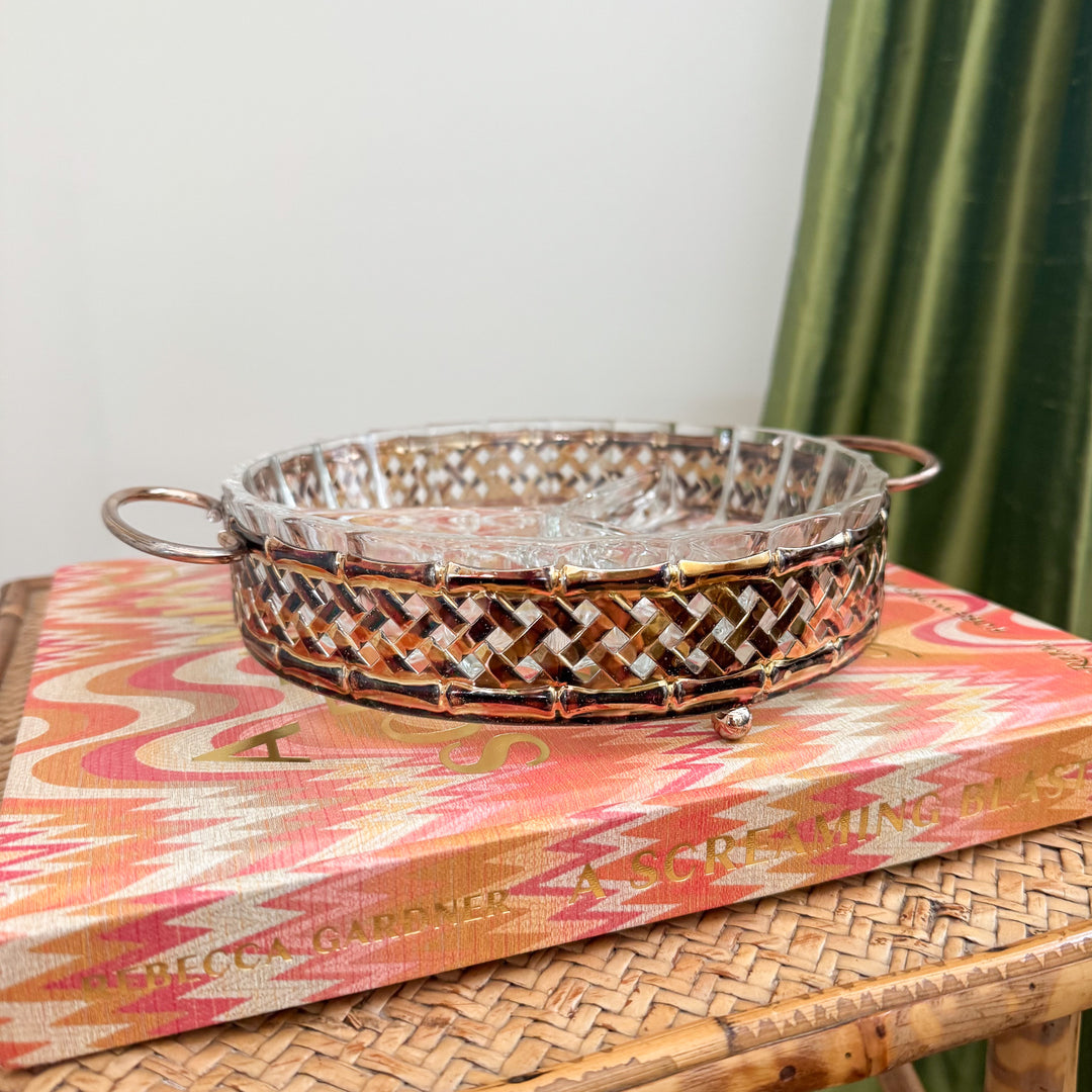 Vintage International Silver Company Divided Serving Dish