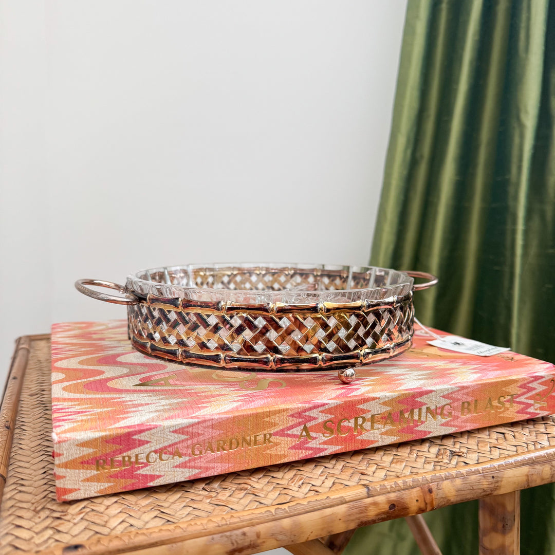 Vintage International Silver Company Divided Serving Dish
