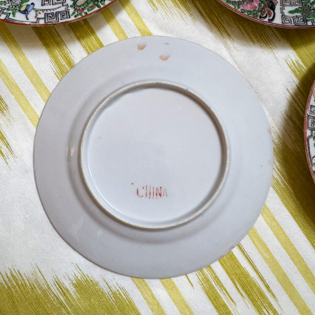 Antique Rose Canton Small Plates