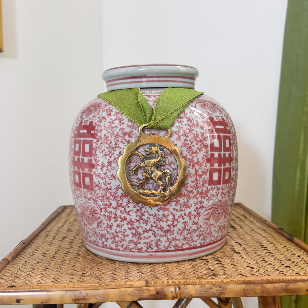 English Horse Brass: Scalloped Horse