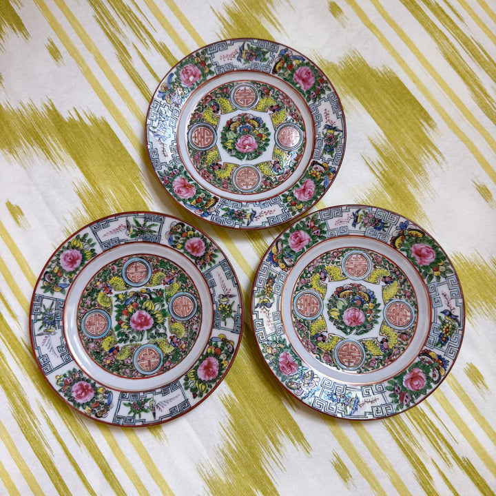 Antique Rose Canton Small Plates