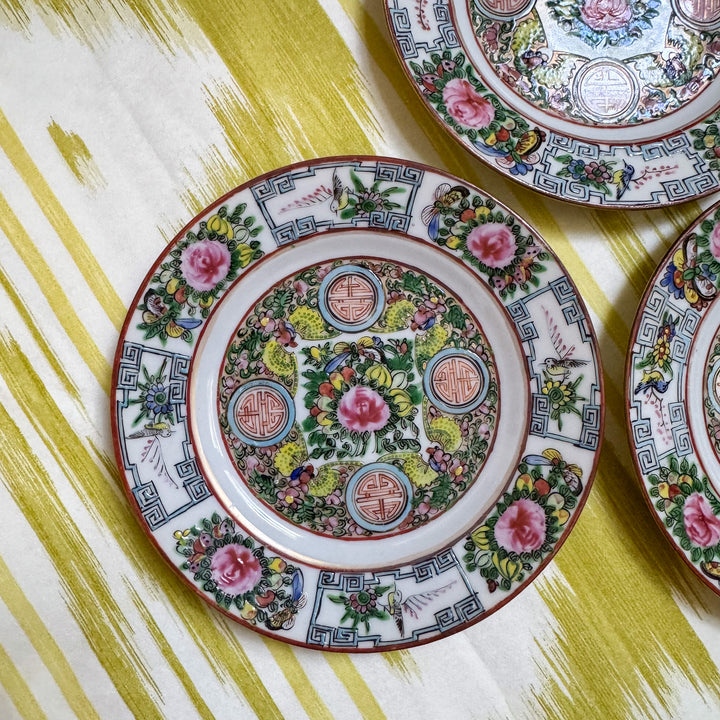 Antique Rose Canton Small Plates