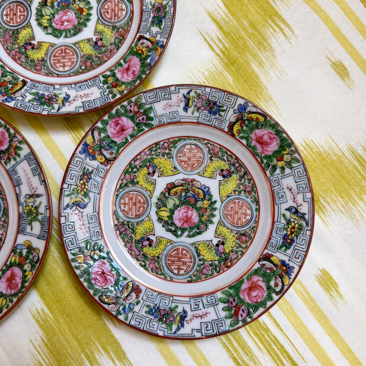 Antique Rose Canton Small Plates