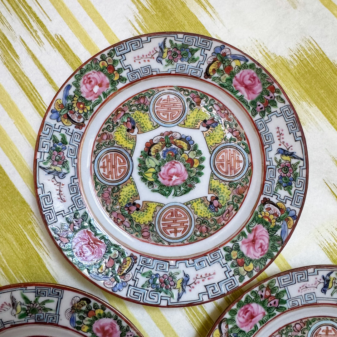 Antique Rose Canton Small Plates