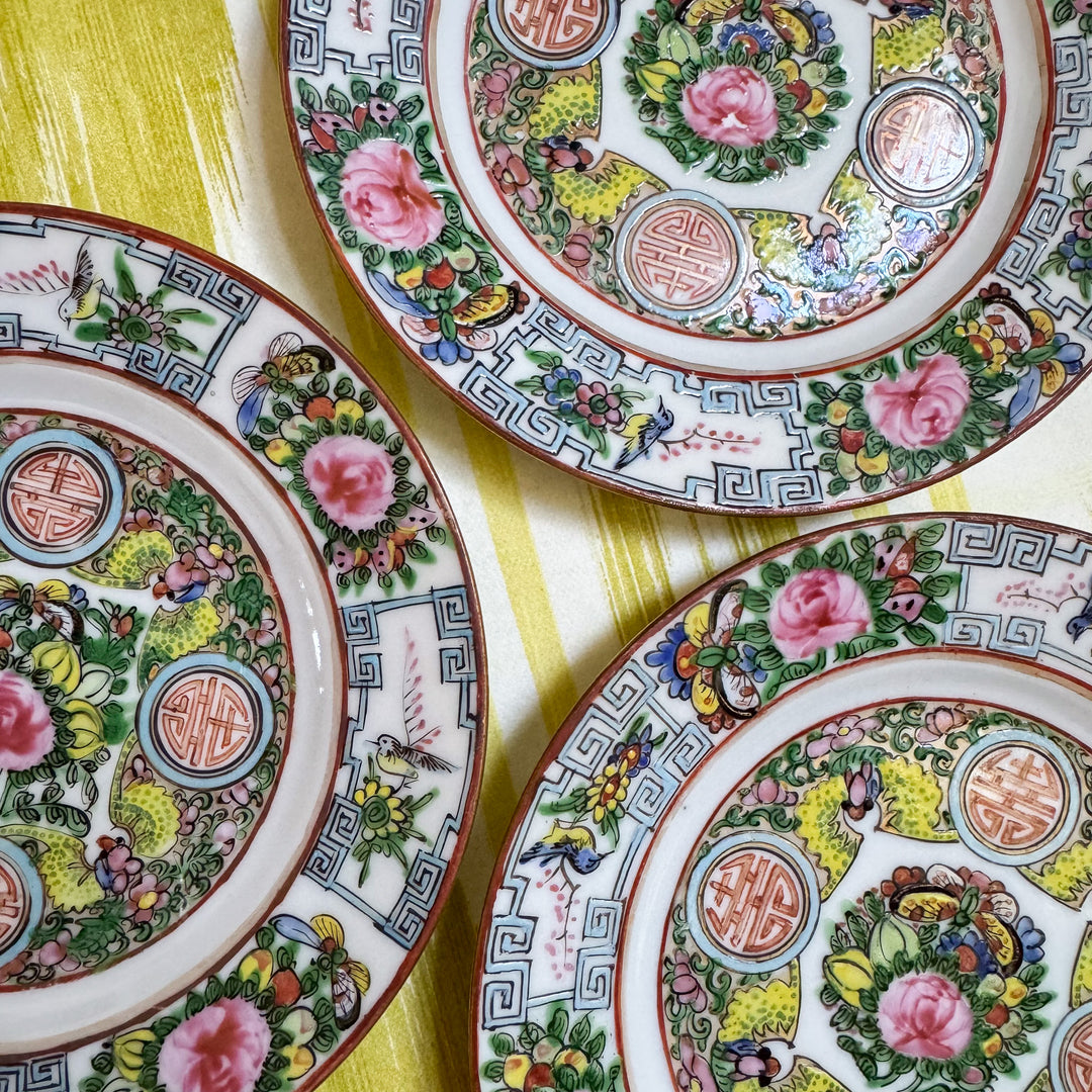 Antique Rose Canton Small Plates