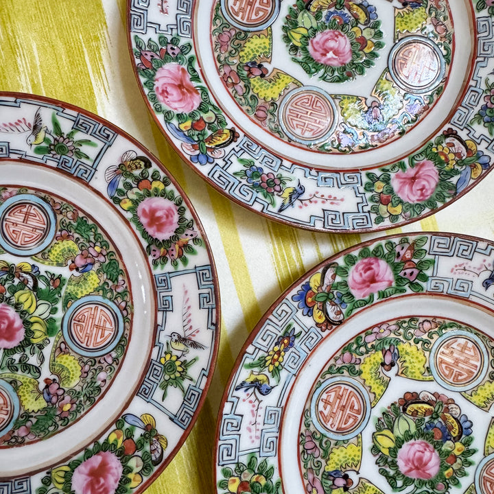 Antique Rose Canton Small Plates