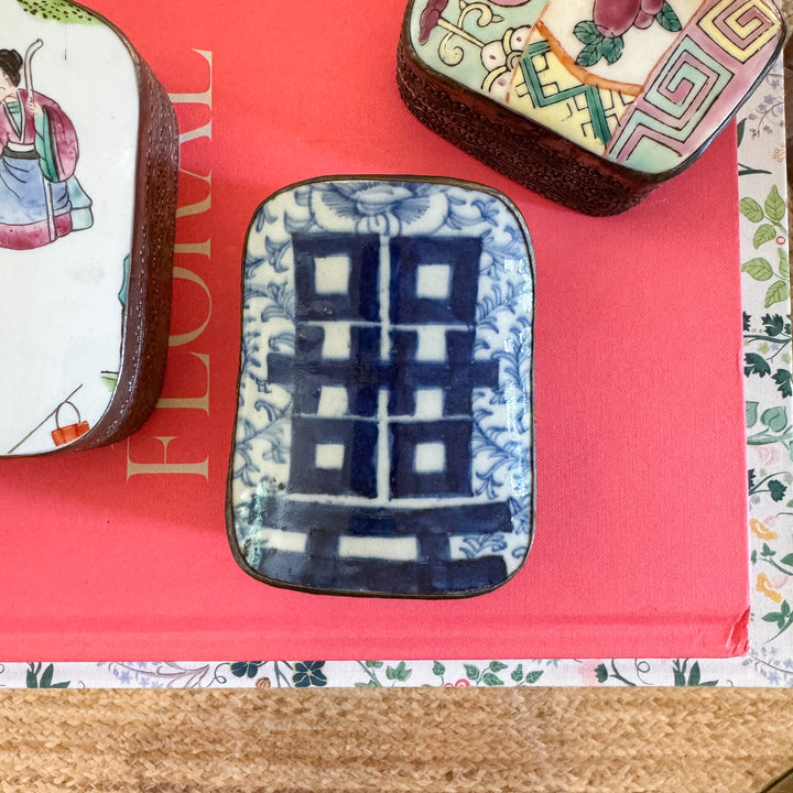 Vintage Chinoiserie Shard Boxes