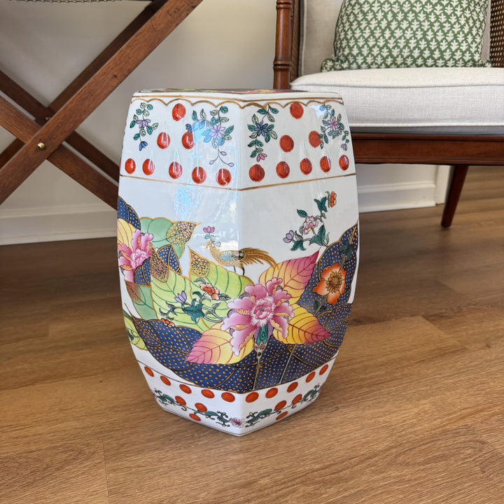 Tobacco Leaf Garden Stool