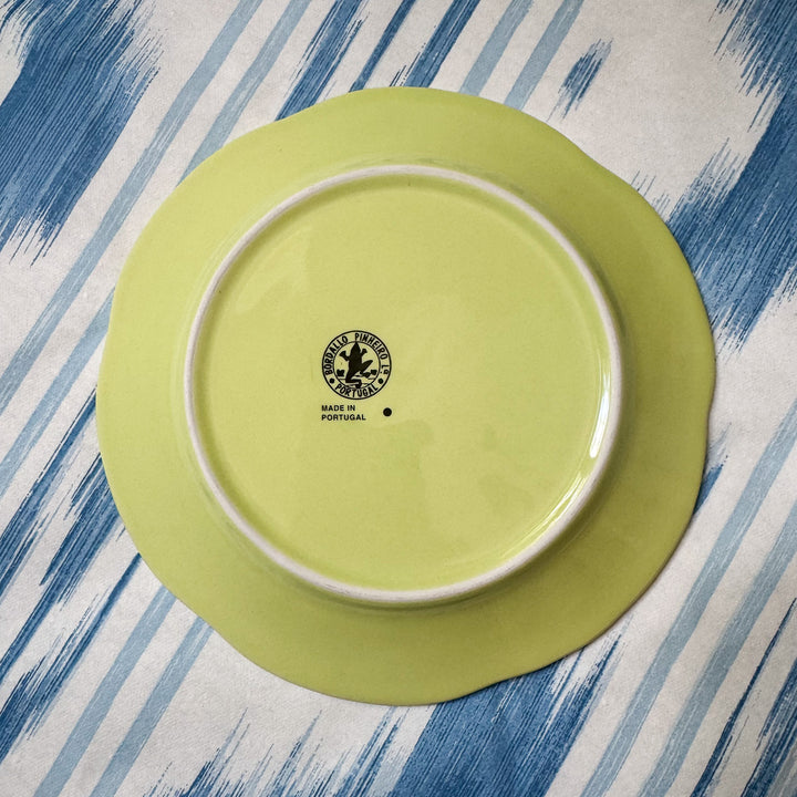 Bordallo Pinheiro Light Green Cabbage Salad Plates